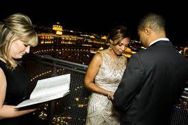 A Private Sunset Ten Year Vow Renewal In Vegas A Practical Wedding Vow Renewal Dress Vegas Vow Renewal Ideas Wedding Renewal Vows