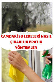 Ben birkaç yöntem buldum, bunların hepsini denedim. Camdaki Su Lekesi Nasil Cikar Kullanilan Malzemeleri Ve Yontemleri Canta Su Urunler