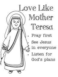 Introducing the saint teresa of kolkata coloring and activity book! Look To Him And Be Radiant Resources For Teaching About St Teresa Of Calcutta