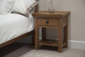 Made by skilled joiners using only 100% solid oak timbers, the french style lamp table boasts stunning cornicing, an antiqued pendant handle, panelled sides and arched skirt. Homestyle Gb Rustic Oak Lamp Table Cfs Furniture Uk