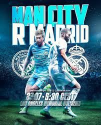 You will find what results teams manchester city and real madrid usually end matches with divided into first and second half. Matchday Manchester City Vs Real Madrid International Champions Cup Los Angeles Memorial Coliseum La July 27 5 30 Cest Edit By Jruizmandesigns