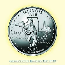Pin By Garrett Burke On 50 State Quarters Portrait Coins Illinois States In America Peoria Illinois