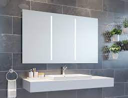This creates a ghostly but futuristic effect in your bathroom. Led Lighted Bathroom Vanity Mirrors Medicine Cabinets Innovate Building Solutions