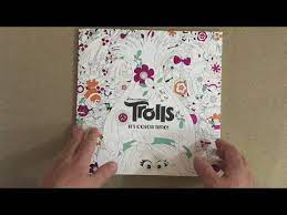It's not easy to choose the right colors to use in a picture, but we are sure that you will manage to help the trolls. The Official Trolls Coloring Book Dreamworks Trolls Flip Through Youtube
