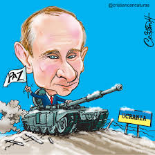 Cristian Hernández on Twitter: "Putin: "operación militar especial" para  "defender y proteger" a la ciudadanía. . . . . @ElDia_do #Ucrania  #UcraniaRusia #RussiaUkraineConflict #OTAN #criscaricaturas  https://t.co/O3AWLUKGJt" / Twitter