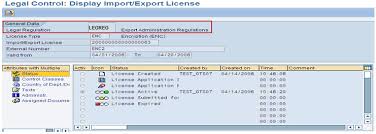 Export License Determination Sap Gts Sap Blogs