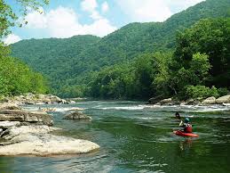 Bodies of water in west virginia. Person Paddling Body Water New River West Virginia River Rafting River Rocks Boats Seasons Pxfuel