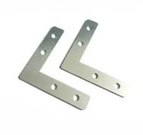 OEM ODM Custom Metal L Shaped Flat Fixing Mending Plates Aluminum Bracket