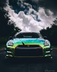 Shining Green Sports Car Wallpaper Gtr Nissan Gtr Cool Sports Cars