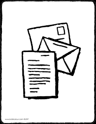 Mit dem bloßen herzumriss und den falzlinien kannst du auf beliebiges farbiges papier ausdrucken. Malvorlage Briefumschlag Coloring And Malvorlagan