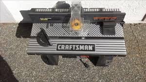 A full invoice should be emailed to the winner by the auctioneer within a day or two. Craftsman 800 Router Router Table And Router Bits Classifieds For Jobs Rentals Cars Furniture And Free Stuff