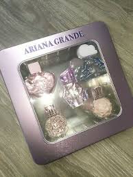 By ariana grande is a amber vanilla fragrance for women. Ariana Grande 5 Coffret Gift Set R E M Thank U Next Cloud Sweet Like Candy Ari Ebay