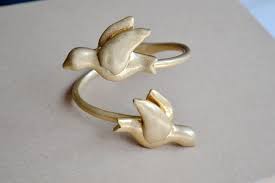 t 镀真金做旧雀儿手镯 淘宝网 heart ring jewelry rings