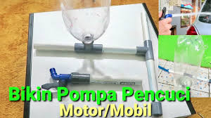Barang untuk cuci kereta sendiri. Cara Membuat Alat Cuci Motor Dan Mobil Youtube