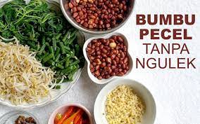 Cara membuat bumbu pecel agar tahan lama. Resep Bumbu Pecel Enak Tanpa Ngulek