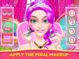 pink princess beauty makeup salon apk