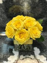Discover 32 tested and verified 1800 flowers coupon codes, courtesy of groupon. Yellow Rose Cube Pave By Victoria Park Flower Studio
