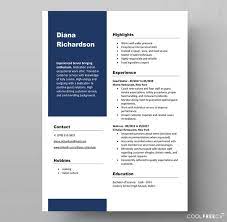 Hr experienced resume format template. Resume Templates Examples Free Word Doc