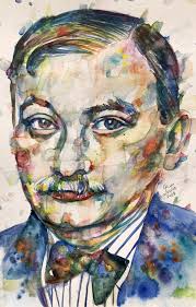 JOSEPH ROTH aquarel portret
