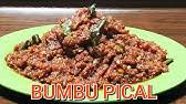 Tadi siang aku bikin (brownis puding) ini. Resep Pical Padang Bumbu Pecel Tahan Lama Stock Ramadhan Youtube