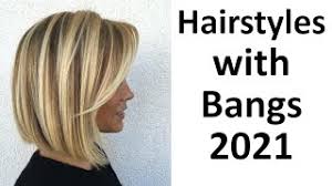 Check spelling or type a new query. Trendy Short Bob Haircuts And Hairstyles With Bangs 2021 Youtube