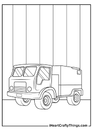 20 truck coloring page for kids. Truck Coloring Pages Updated 2021