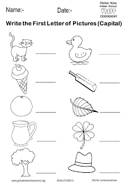Count the pictures and circle the correct number. English Worksheets For Kindergarten Classroom Www Robertdee Org