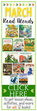 March Read Alouds Easy Teaching Teacher Books March Reading