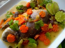 Banyak versi dan cara nak buat ikan stim ni. Resepi Ikan Siakap Masak Stim Limau Asam Boi Resep Bunda Erita