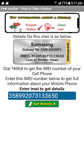 Don't worried about losing your device! Imei Tracker Real Or Fake Checker For Android Apk Download
