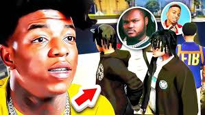 Yungeen Ace Got Told On By FunnyMike Then Got Picked Up By Tee Grizzley And  The Feds😱| GTA RP