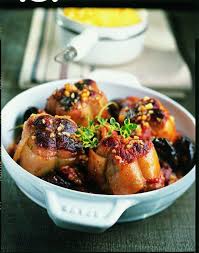 Paupiettes De Veau Aux Pruneaux Et Aux Noix Polenta Cremeuse Recette Paupiette Paupiette Paupiette De Veau