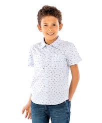 Chemise Manches Courtes Enfant Garcon Imprimee Enfant Garcon Mode Enfant Terre De Marins
