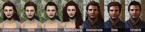 Fallout 4 allows players to create the look of their character, and the female hairstyle choices contain some pretty wild cuts. Aniceoaktree S Hairstyles At Fallout 4 Nexus Mods And Community