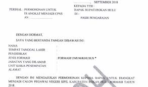 Dari surat lamaran cpns ini, kualifikasi kamu akan mendapat. Contoh Surat Lamaran Cpns 2018 Website Nasty