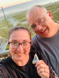 Great white shark tooth over 2 inches long