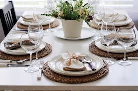 This gorgeous and airy table setting from designthusiasm draws on pinks, golds, and peonies, using christmas ornaments and faux flowers to finish the look. Let S Talk Table Settings Tasty Kitchen Blog