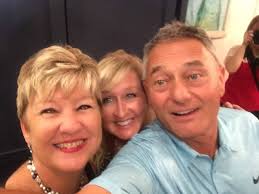 We ❤️ The REP! Marcia Hull, CEO, and Melanie Moore, Education Director,  celebrate MKAF and the Seaside Repertory Theatre's partnership in arts  outreach at the REP's Membership Party.