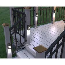 Xodus Innovations Bronze Motion Deck Light Bl775d The Home Depot Led Deck Lighting Outdoor Deck Lighting Deck Lighting
