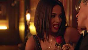 In the ear at night when we do the nasty Becky G Admits To Like Older Men Big Ones On Mayores Song Video Premiere Directlyrics