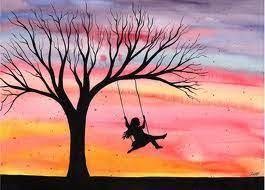 Apply a generous amount of water on the painting surface. Singing And Swinging Watercolor Paintings For Beginners Art Watercolor Paintings Easy
