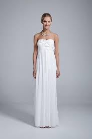 Best Beach Wedding Dresses Casual Wedding Dress Strapless Jersey Dress Summer Wedding Dress