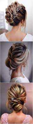 Simple Wedding Hairstyles For Thick Hair Simple Christian Wedding Hairstyles Hair Styles Short Wedding Hair Bridal Hair Updo