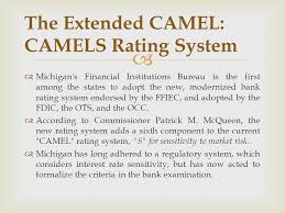 Camels is a rating system developed in the us that is used by supervisory authorities to rate banks and other financial institutions. Camels Rating System In The Context Of Islamic Banking A Proposed S For Sharia Framework Adly Aida Nanang Rusli Rina Widodo Vani Ppt Download