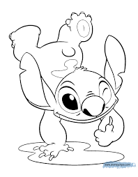 What would life have been without the infamous walt disney. Stitch And Lilo Coloring Pages Novocom Top
