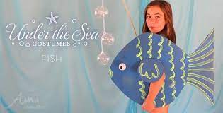 Diy Under The Sea Costumes Fish Alpha Mom