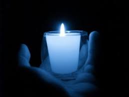 intention #shareyoga #discipline | Hand candle, Blue candles, Candles