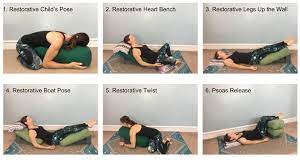 The props help you hold passive poses for longer without exerting or tiring out your muscles. Restorative Yoga With Bolster Online Discount Shop For Electronics Apparel Toys Books Games Computers Shoes Jewelry Watches Baby Products Sports Outdoors Office Products Bed Bath Furniture Tools Hardware Automotive