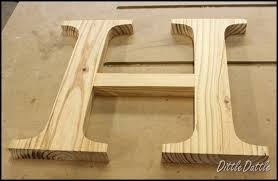 Diy Wooden Letters 3 Wooden Diy Wooden Crafts Diy Wooden Wall