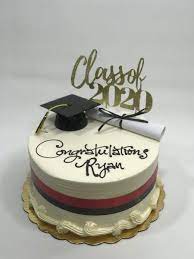 Simple Graduation Cake Dessert Works